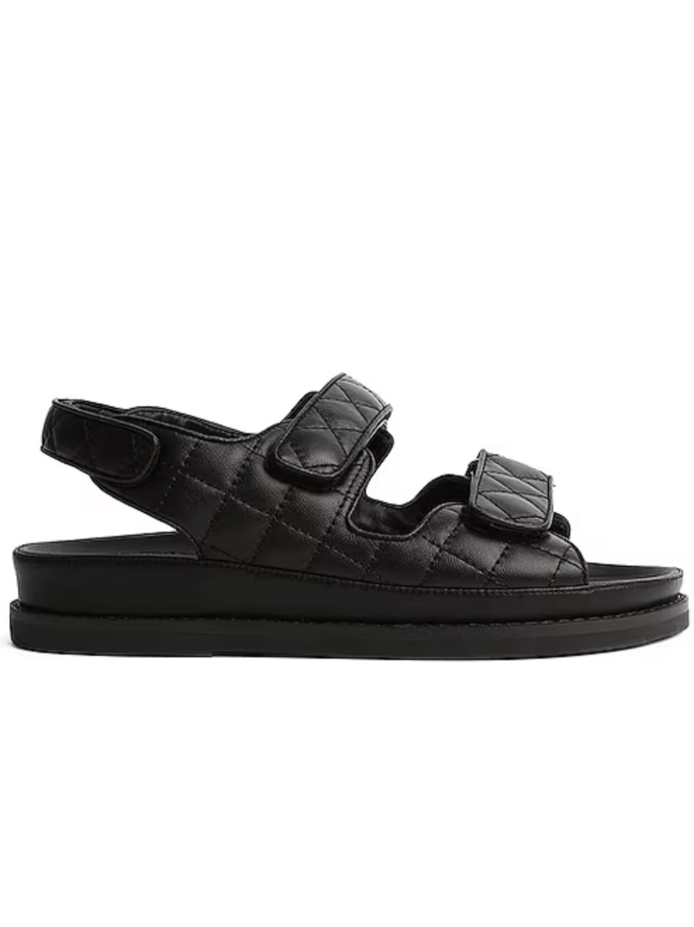 Tony Bianco Quilted Black Kids' Sandal